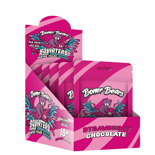 Squirters Female Enhancement Gummies [Strawberry Chocolate]