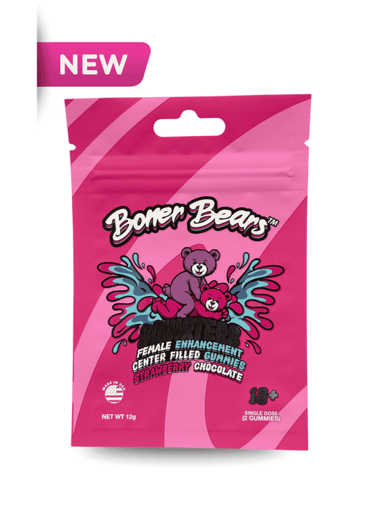 Squirters Female Enhancement Gummies [Strawberry Chocolate]