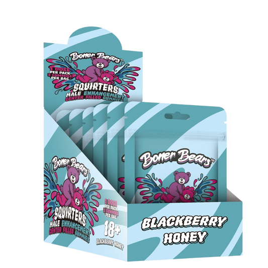 Squirters Male Enhancement Gummies [Blackberry Honey]